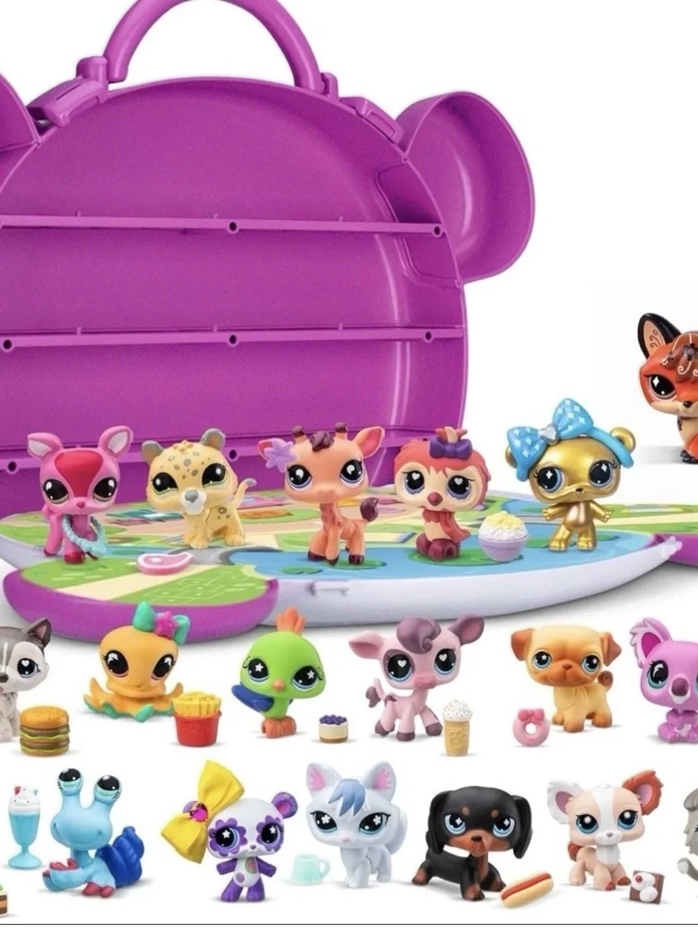 NIB Littlest Pet Shop Collect and Display Exclusive Rare Collectible series 4